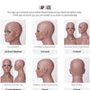 Snwprin 360 HD Full Lace Curly Human Hair Wigs Preplucked 13x6 Lace Frontal Wig Deep Wave Glueless Human Hair Ready To Wear 30In - MAGUSTA BEAUTY