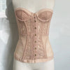 Spring and summer Amazon cross - border sexy lace corset Spice girl sweet cool style one - word collar tube top shapewear women - MAGUSTA BEAUTY