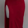 The 2025 summer new women's sexy slit strapless solid color half skirt fashion set - MAGUSTA BEAUTY