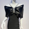 White Black Color Women Sexy Off the Shoulder Beading Halter Bodycon Long Bandage Dress Celebrate Evening Party Dress Wholesale - MAGUSTA BEAUTY