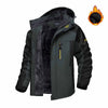 Winter Hooded Jacket Fashion Casual Warm Fleece Coat Windproof Rainproof Parka Windbreaker Men's Top - MAGUSTA BEAUTY