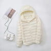 Women Puffer Jacket 15 Colors Plus Size 5XL 6XL 7XL 2025 New Spring Autumn Female Ultra Lightweight Packable Hooded Down Coats - MAGUSTA BEAUTY