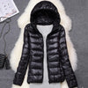 Women Puffer Jacket 15 Colors Plus Size 5XL 6XL 7XL 2025 New Spring Autumn Female Ultra Lightweight Packable Hooded Down Coats - MAGUSTA BEAUTY
