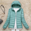 Women Puffer Jacket 15 Colors Plus Size 5XL 6XL 7XL 2025 New Spring Autumn Female Ultra Lightweight Packable Hooded Down Coats - MAGUSTA BEAUTY