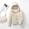 Women Puffer Jacket 15 Colors Plus Size 5XL 6XL 7XL 2025 New Spring Autumn Female Ultra Lightweight Packable Hooded Down Coats - MAGUSTA BEAUTY