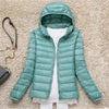 Women Puffer Jacket 15 Colors Plus Size 5XL 6XL 7XL 2025 New Spring Autumn Female Ultra Lightweight Packable Hooded Down Coats - MAGUSTA BEAUTY