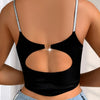 Women Seamless Crop Tops Sexy Bras Female Breathable Brassiere New Fashion Vest Solid Color Hollow Out Ribbed Intimates Lingerie - MAGUSTA BEAUTY