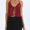 Women Sexy Halterneck Crop Tops Chic Summer Solid Color Bandage Open Front Backless Sleeveless Tank Tops for Club Streetwear Y2K - MAGUSTA BEAUTY