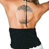 Women Sexy Halterneck Crop Tops Chic Summer Solid Color Bandage Open Front Backless Sleeveless Tank Tops for Club Streetwear Y2K - MAGUSTA BEAUTY
